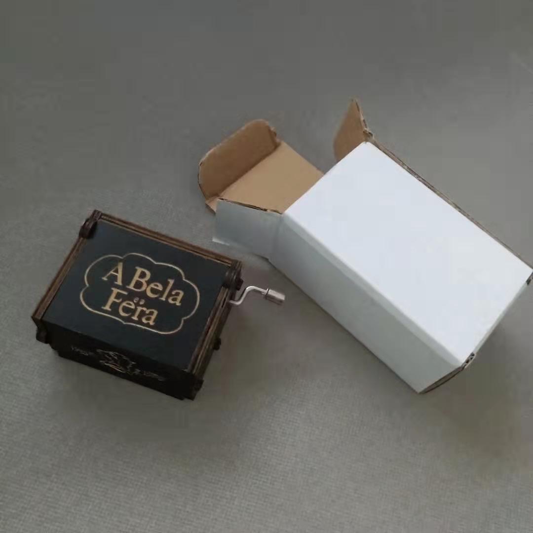 Antique Hand-Carved Wooden Spirited Away Music Box - Perfect Christmas & Birthday Gift, Ideal for Party Decor - Image 14