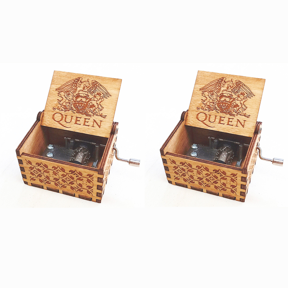 Antique Hand-Carved Wooden Spirited Away Music Box - Perfect Christmas & Birthday Gift, Ideal for Party Decor - Image 15