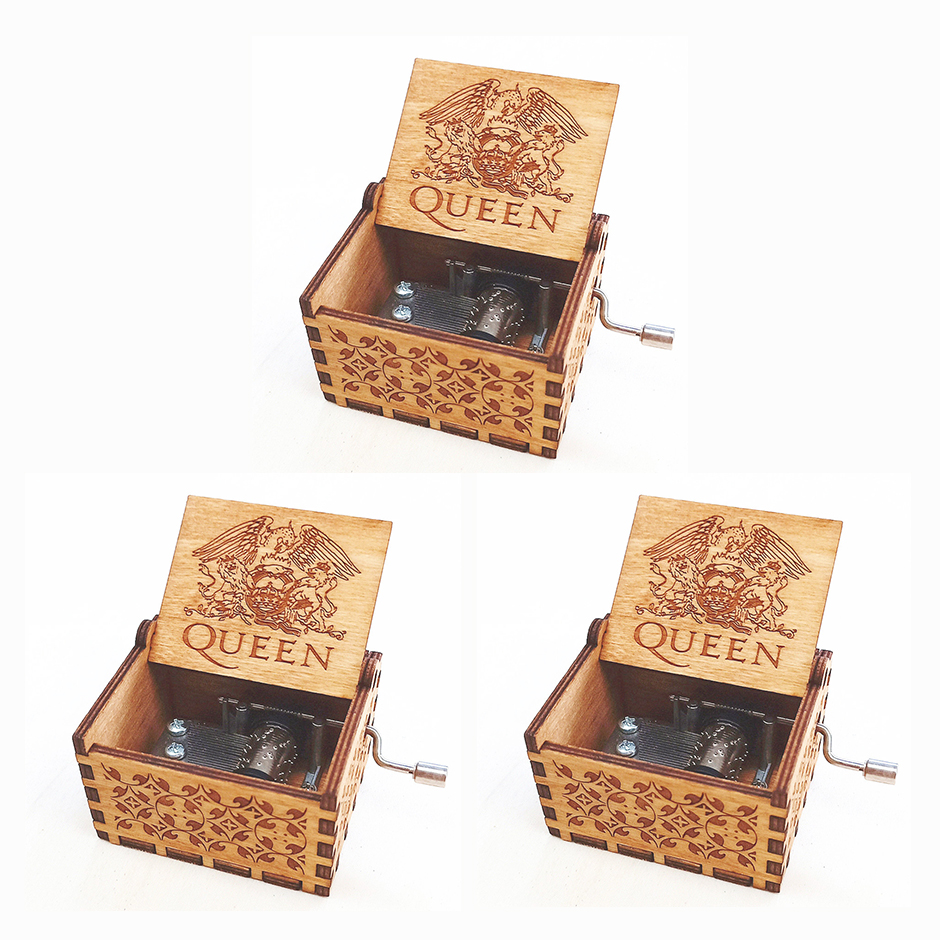 Antique Hand-Carved Wooden Spirited Away Music Box - Perfect Christmas & Birthday Gift, Ideal for Party Decor - Image 16