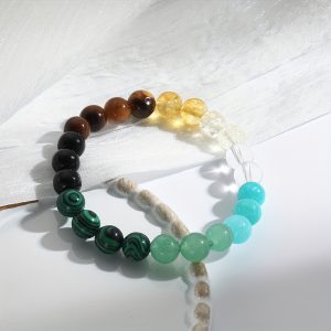 Universal Natural Stone Bracelet - Citrine, Dongling Stone & Malachite Jewelry
