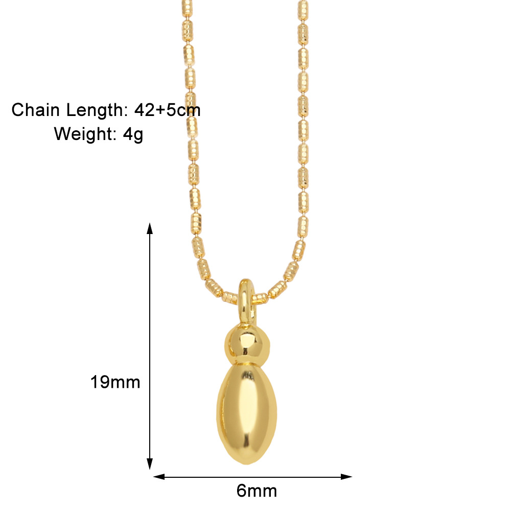 Stylish Gold-Plated Pendant Necklace with 26 English Letters - Versatile Hip Hop Clavicle Chain - Image 45