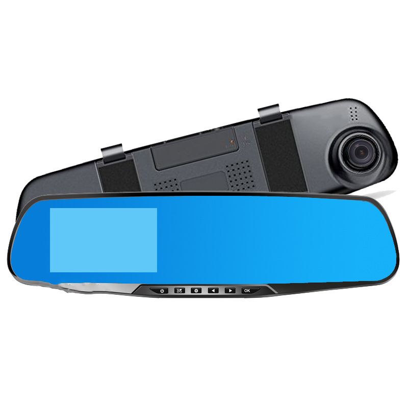 3.5 Inch Rearview Mirror Car Dash Cam with High-Definition Lens - Image 5