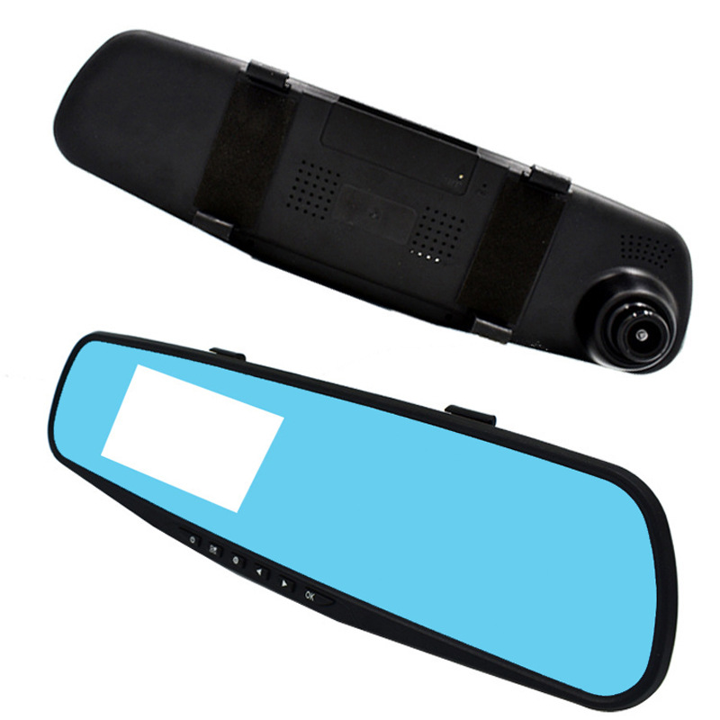 3.5 Inch Rearview Mirror Car Dash Cam with High-Definition Lens - Image 6