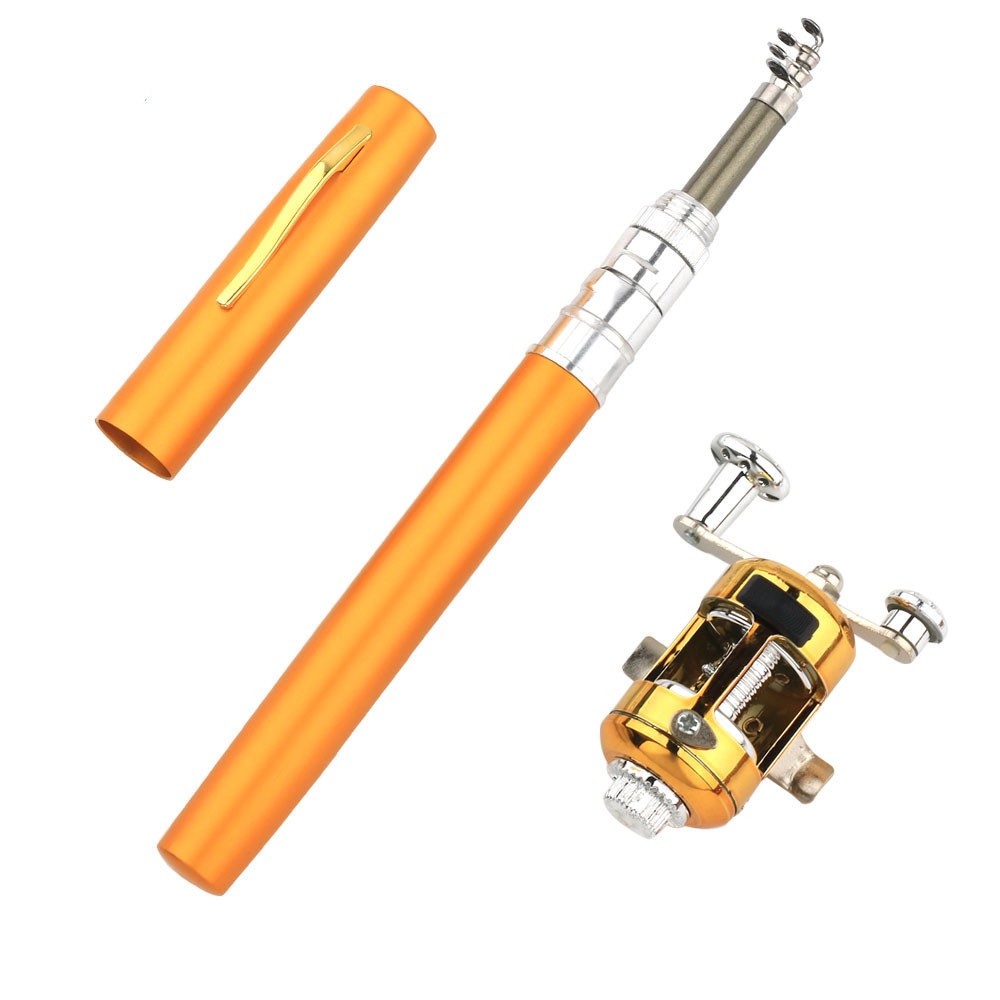 Compact Telescopic Pocket Fishing Rod Kit - 1m Ice & Sea Fishing Rod - Image 9
