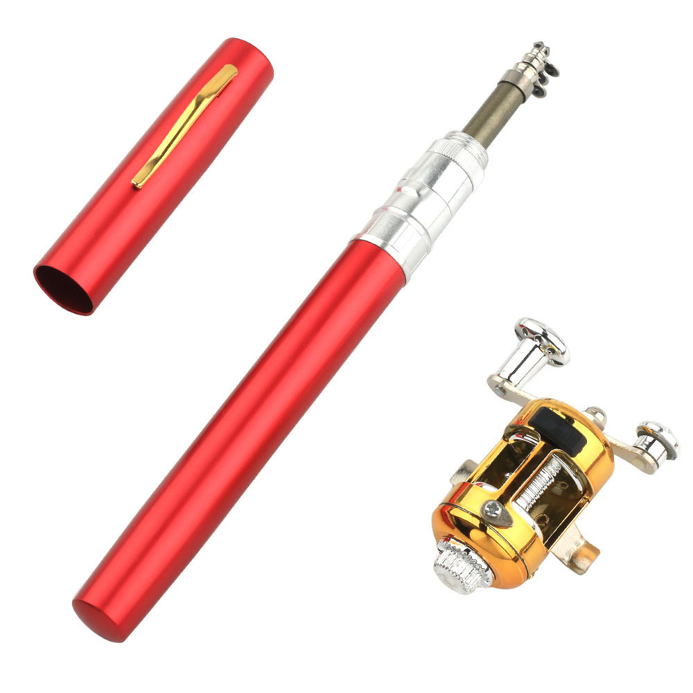 Compact Telescopic Pocket Fishing Rod Kit - 1m Ice & Sea Fishing Rod - Image 11