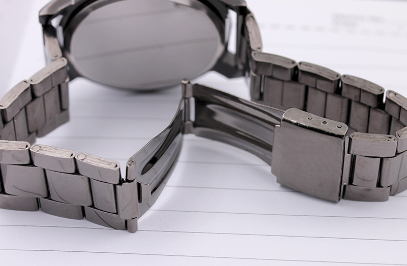 Fashion Gear Compass Turntable Steel Watch for Men and Women – Couple Timepieces - Image 12