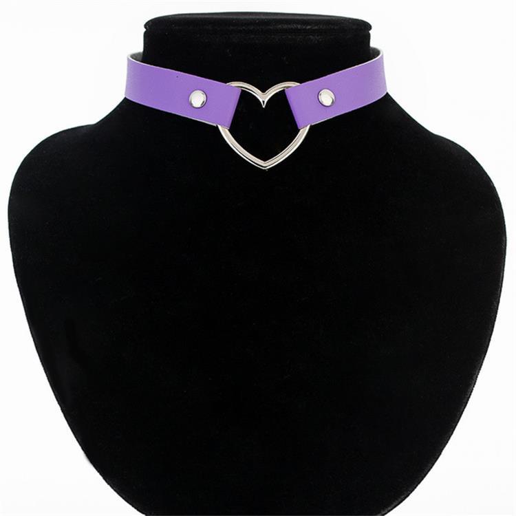 Stylish Punk Leather Necklace for Bold Fashion Statements - Image 8