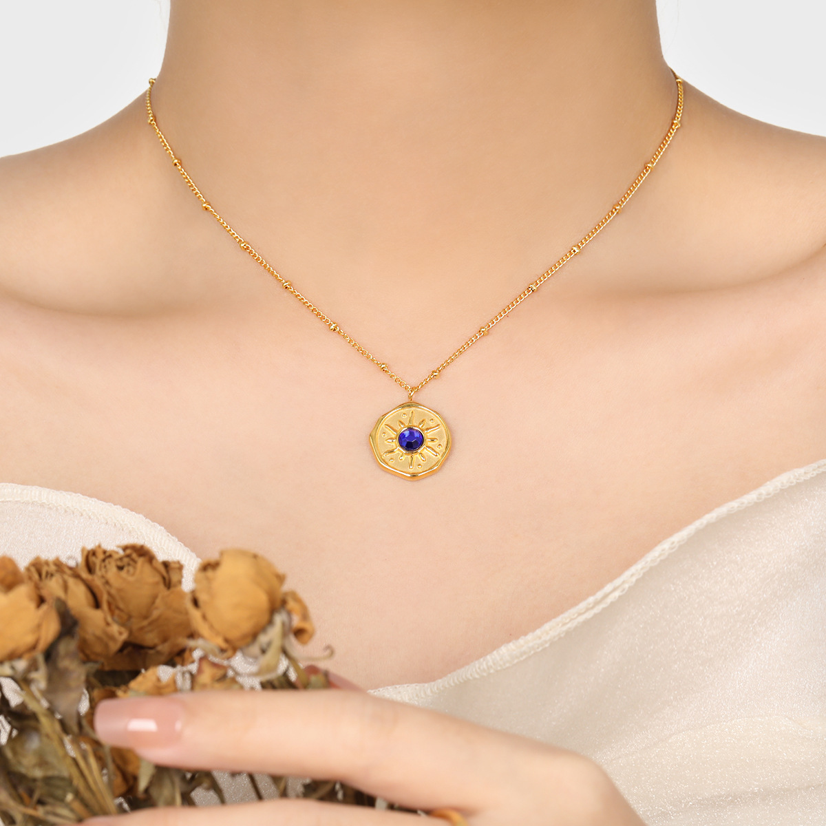 Affordable Luxury High-Grade Titanium Steel Clavicle Chain with Personality - Image 7