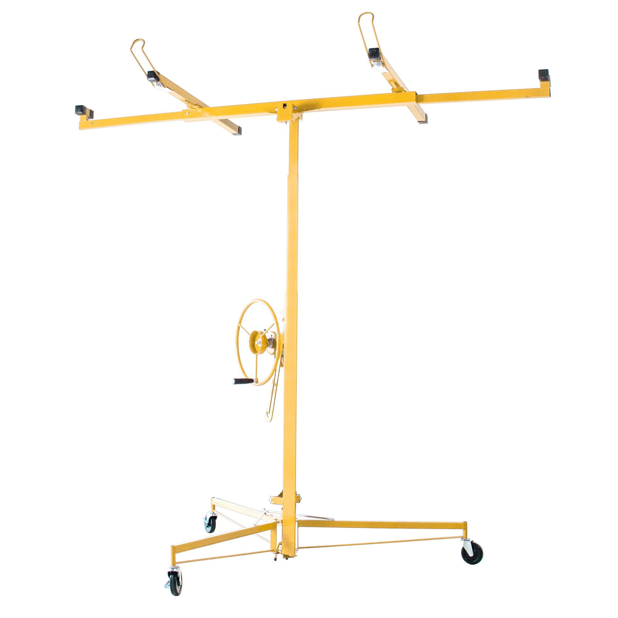 Heavy-Duty Drywall Lift - 11 Ft Panel Jack Lift in Bright Yellow - Image 2