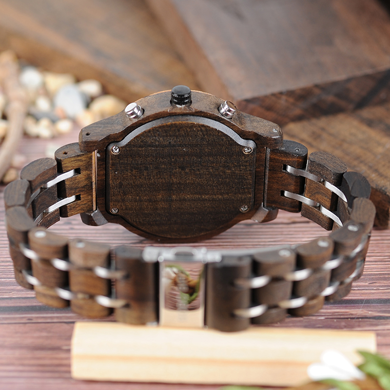 Stylish Wooden Watch for Men – Eco-Friendly Timepiece for Every Occasion - Image 2