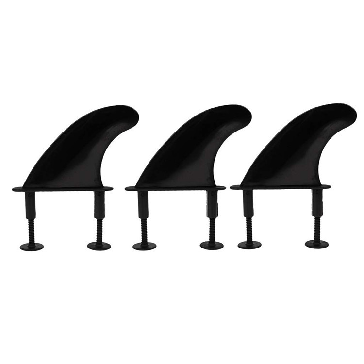 Surfboard Soft Board Tail Rudder Set - Plastic Soft Rudder Fin Accessories for Surfboards - Image 3