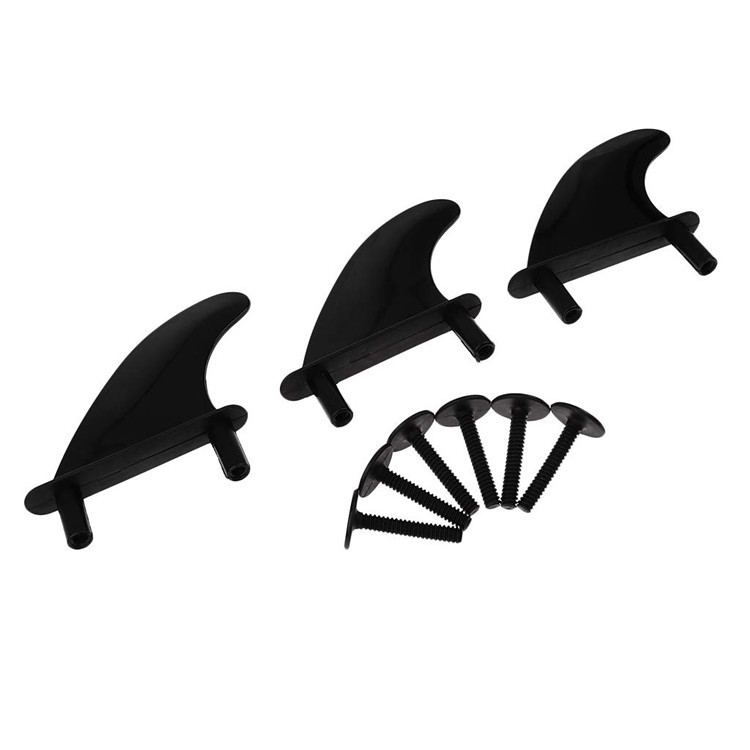 Surfboard Soft Board Tail Rudder Set - Plastic Soft Rudder Fin Accessories for Surfboards - Image 4
