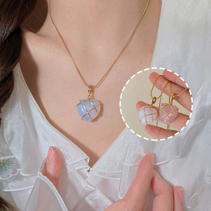 Charming Moonstone Necklace for Cartoon Princess Lovers - Unique Jewelry for Girls - Image 7