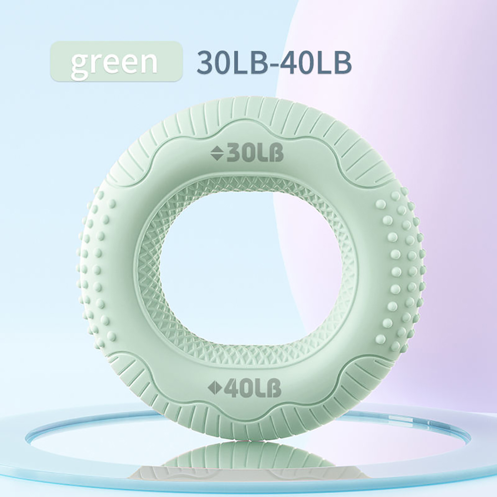 Silicone Adjustable Hand Grip Arm Strength Trainer - Fitness Gym Gripping Ring for Forearm, Finger & Carpal Expansion - Enhance Grip Strength with Silicone Rings - Image 3