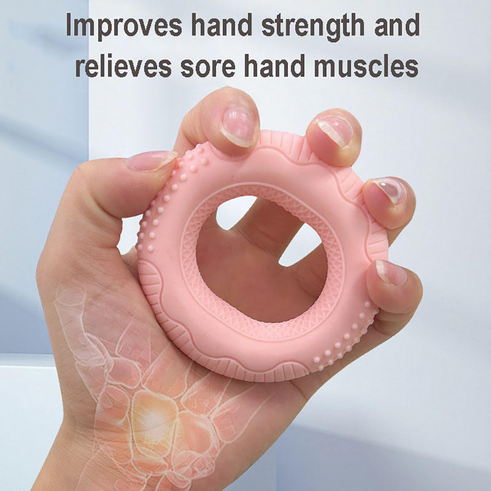 Silicone Adjustable Hand Grip Arm Strength Trainer - Fitness Gym Gripping Ring for Forearm, Finger & Carpal Expansion - Enhance Grip Strength with Silicone Rings - Image 16