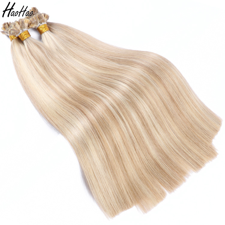 Premium Real Human Hair Seamless Flat Extensions for Effortless Style - Image 12