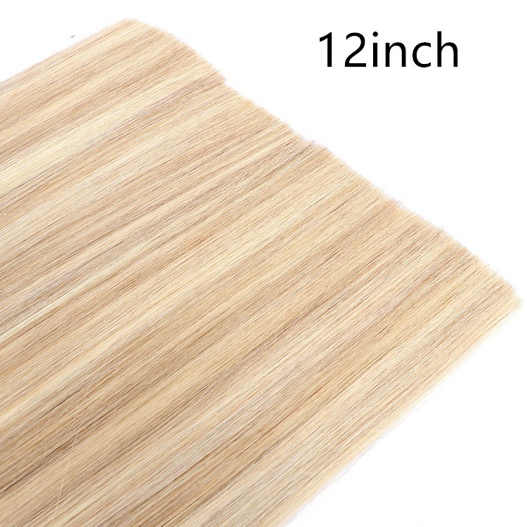 Premium Real Human Hair Seamless Flat Extensions for Effortless Style - Image 13