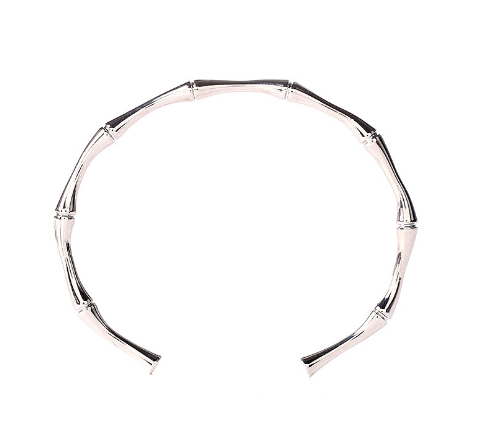 Bamboo Opening Women's Bracelet - Simple, Stylish Design with Retro Charm - Image 6