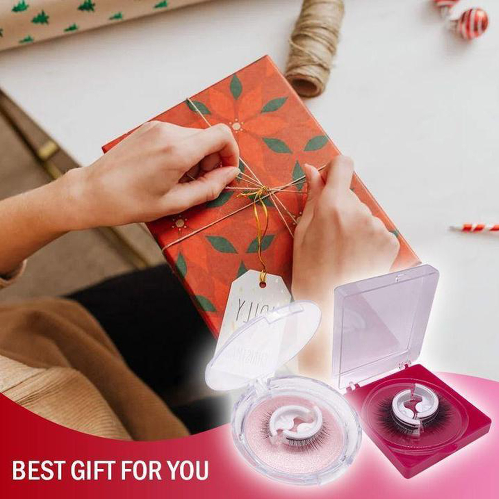 Thick Women's Self-Adhesive False Eyelashes - No Glue Needed! - Image 10