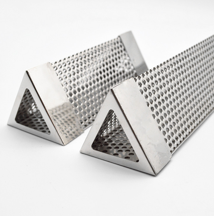 Premium Stainless Steel Smoke Pipe Barbecue Tray Holder Accessories for Grilling - Image 4