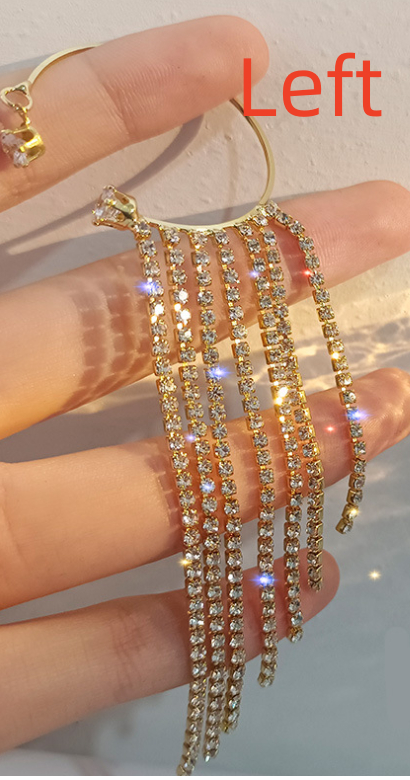 Chic and Minimalist Long Tassel Earrings for Effortless Style - Image 5