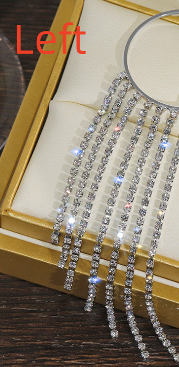 Chic and Minimalist Long Tassel Earrings for Effortless Style - Image 6