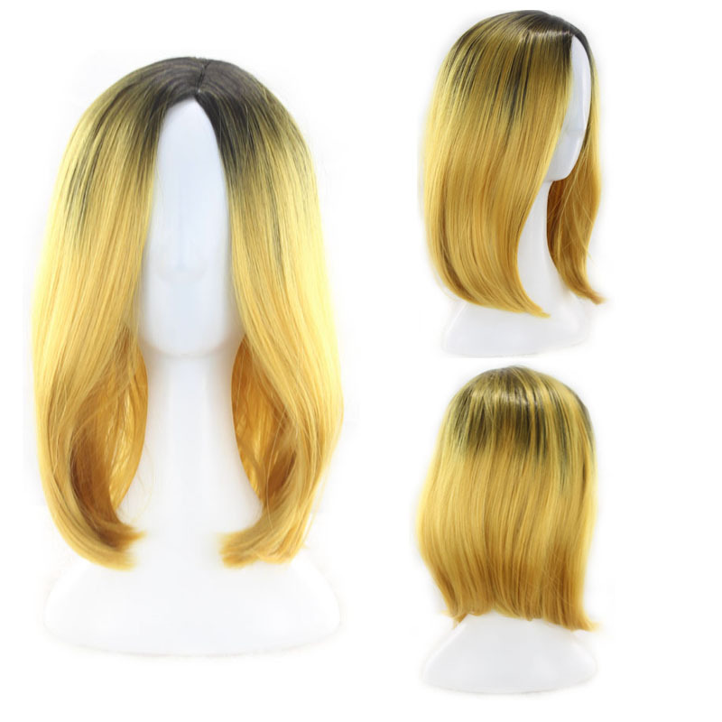 Stylish European and American Women's Short Straight Gradient Bobo Wig for Foreign Trade - Image 8