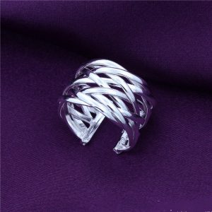 Stylish European and American Plated Ring Knitting Accessories for Crafters