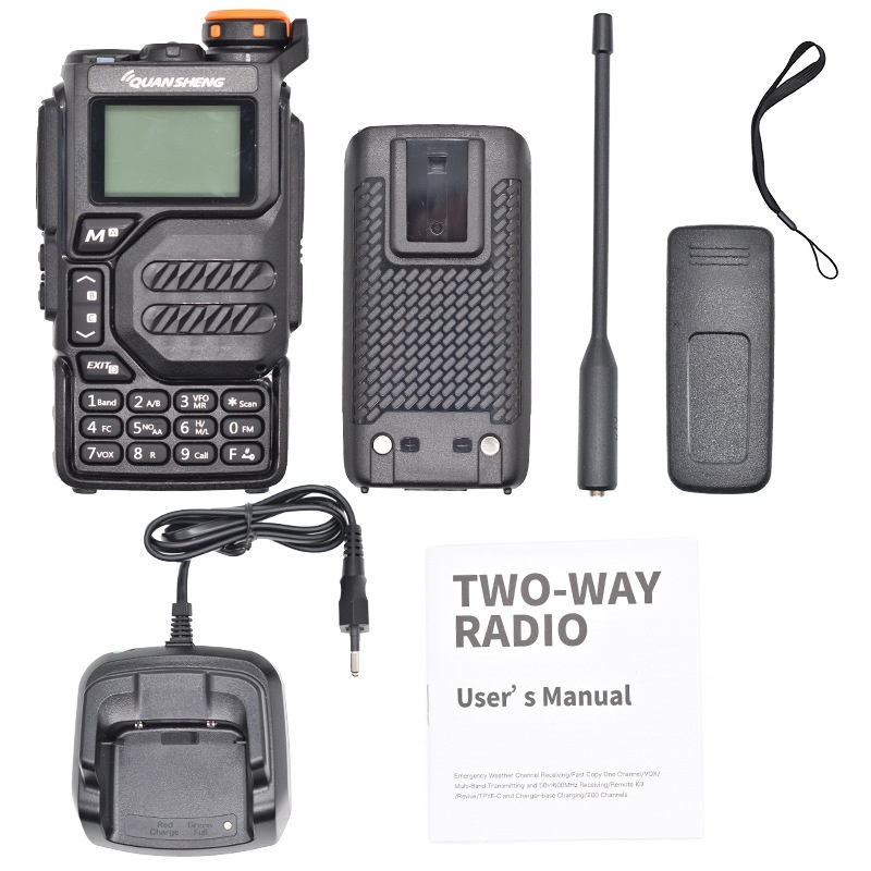 Outdoor Multi-band Walkie-Talkie with Lithium Battery for Self-Driving Adventures - Image 4