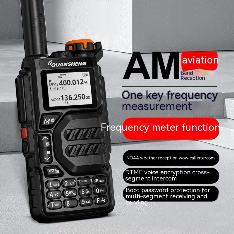 Outdoor Multi-band Walkie-Talkie with Lithium Battery for Self-Driving Adventures - Image 6