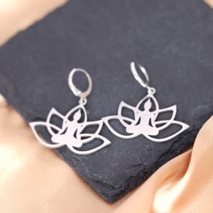 Bohemian Stainless Steel Wedding Earrings - Elegant & Durable Design