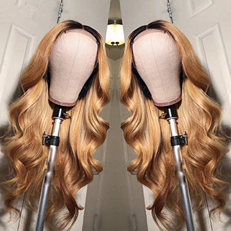 European and American Women's Long Curly Wigs for Effortless Style - Image 3