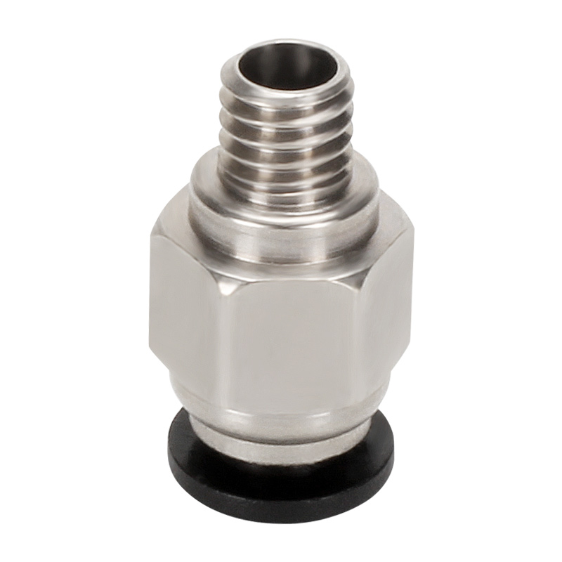 Qipang 3D Printer Accessories PC4-M6 Straight Pneumatic Joint, 4mm Outer Diameter, Teflon Connector - Image 3