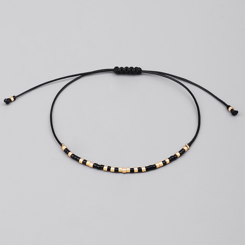 Stylish Handmade Woven Wax Line Bracelet - Unique Fashion Accessory - Image 11