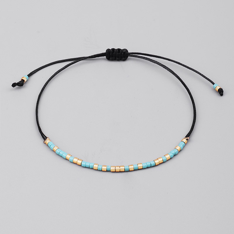 Stylish Handmade Woven Wax Line Bracelet - Unique Fashion Accessory - Image 12