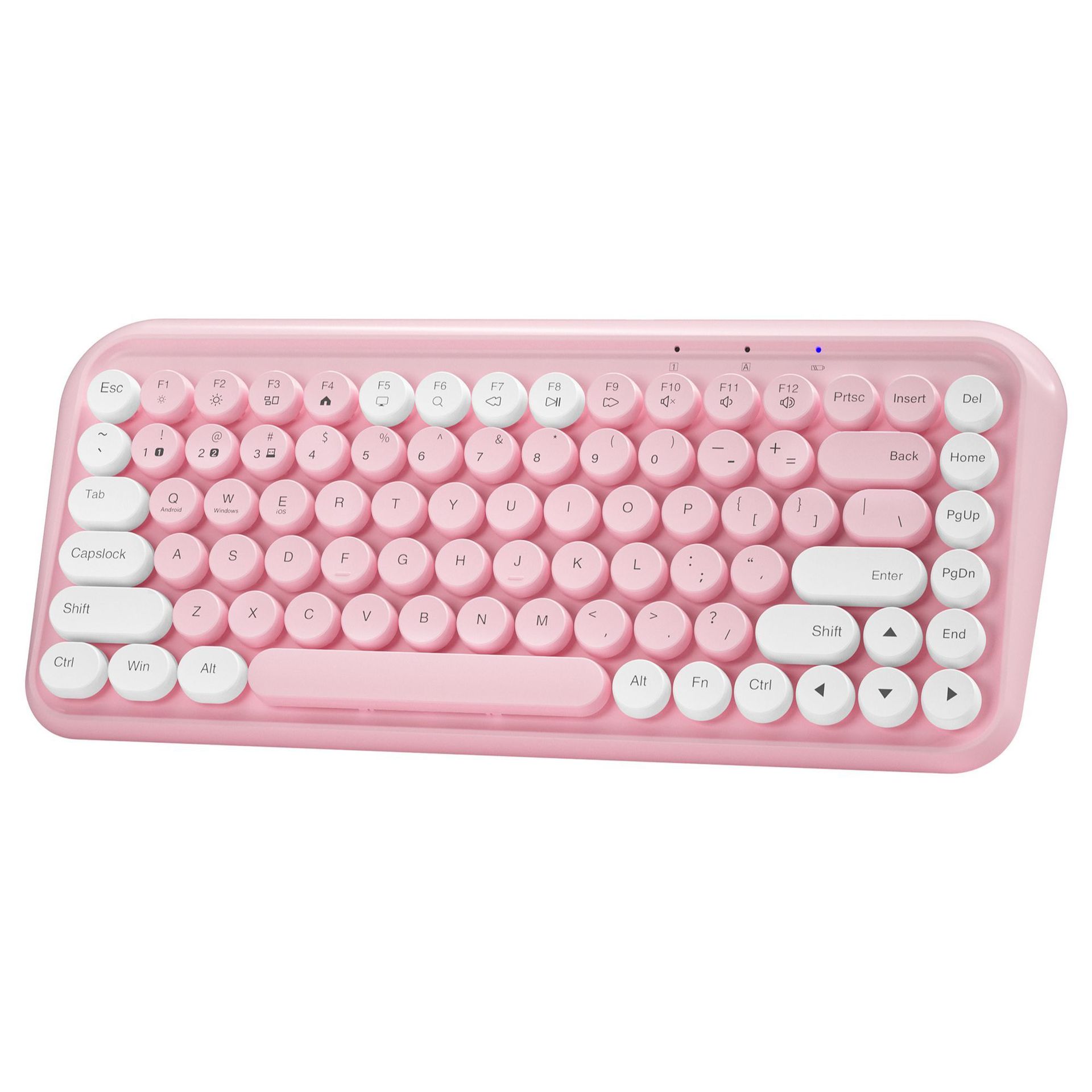 Dual-Mode Wireless Bluetooth Portable Keyboard with Mute Functionality - Image 4