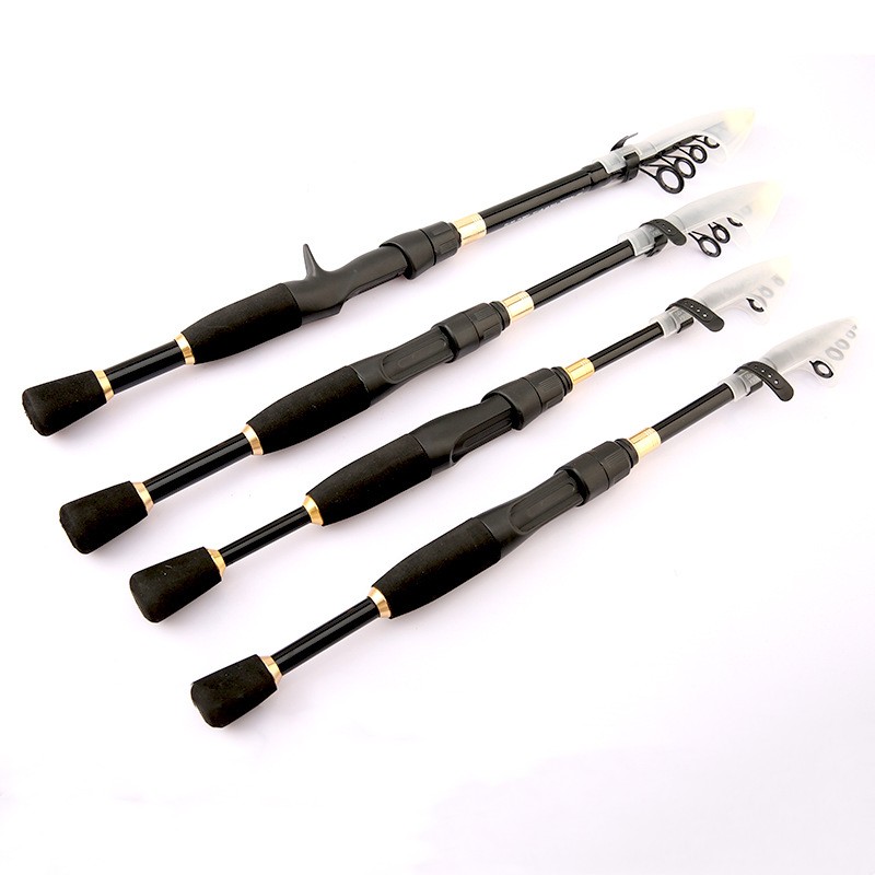 Ultra Short Telescopic Carbon Road Fishing Rod for Sub Angling - Image 2