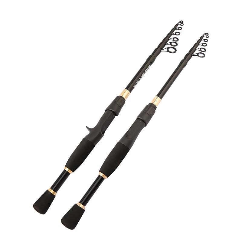 Ultra Short Telescopic Carbon Road Fishing Rod for Sub Angling - Image 5
