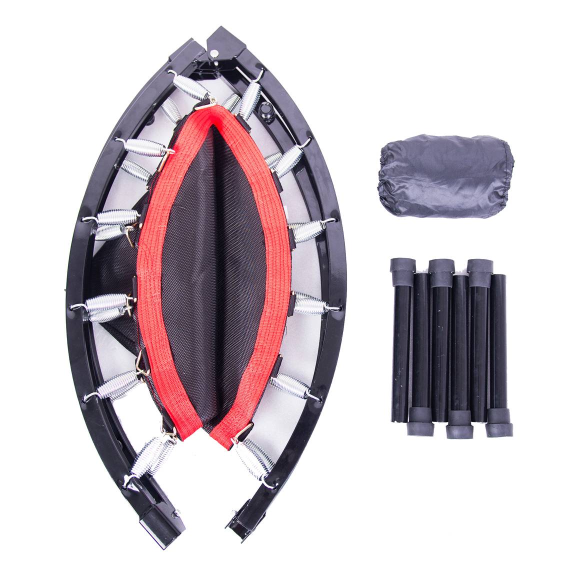 40 Inch Mini Exercise Trampoline - Indoor Fitness Rebounder with Safety Pad - Image 14