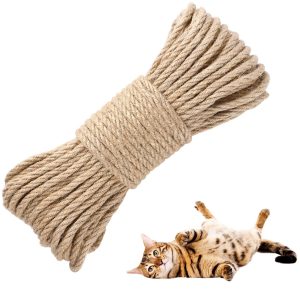 6 Mm 30 M Natural Sisal Rope for Cats – Perfect for DIY Scratching Posts, Cat Accessories & Household Use, Amazon Is Banned