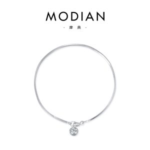 S925 Sterling Silver Blade Snake Bone Bracelet - Chic European & American Style