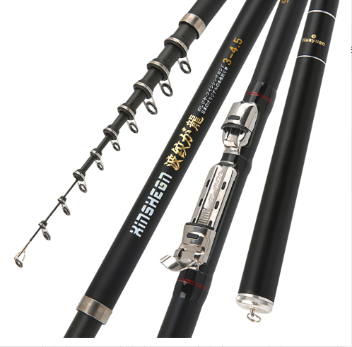 Longji Corrugated Fishing Rod - Rocky Light Hard Carbon Dual-Purpose Fishing Gear for Hand and Sea - Image 14