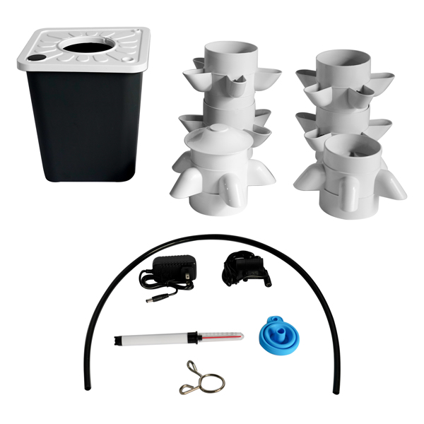 Enhanced Black Hydroponic Planting System for Thriving Indoor Gardening - Image 4