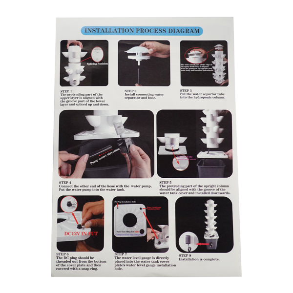 Enhanced Black Hydroponic Planting System for Thriving Indoor Gardening - Image 7