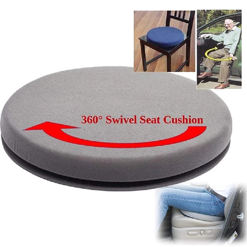 360-Degree Rotating Non-Slip Car Seat Cushion - Ideal Gift for Seniors - Image 2