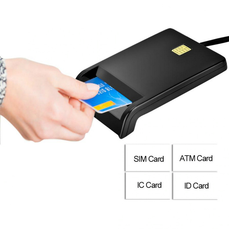 DM-HC65 USB Smart Card Reader - Fast and Reliable Data Access Device - Image 2