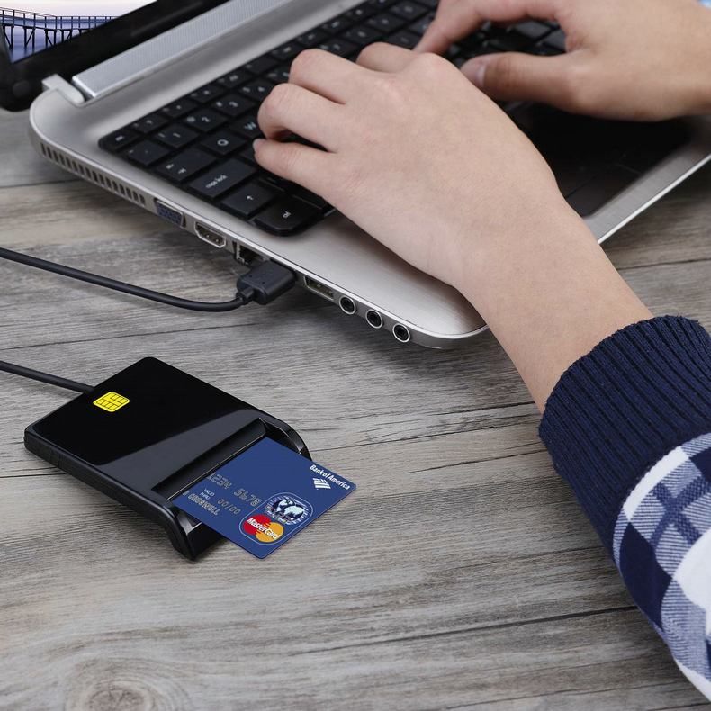 DM-HC65 USB Smart Card Reader - Fast and Reliable Data Access Device - Image 3