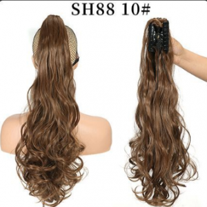 Wholesale Fluffy Natural Lifelike Claw Clip Ponytail - Perfect for Style