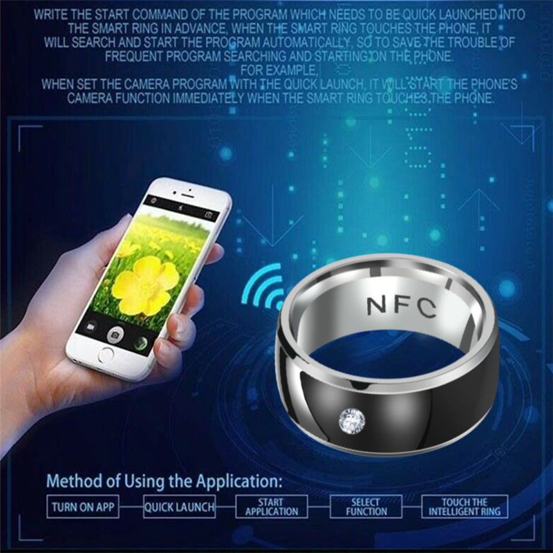 Versatile Smart Wearable Access Control Stainless Steel Ring for All Needs - Image 3