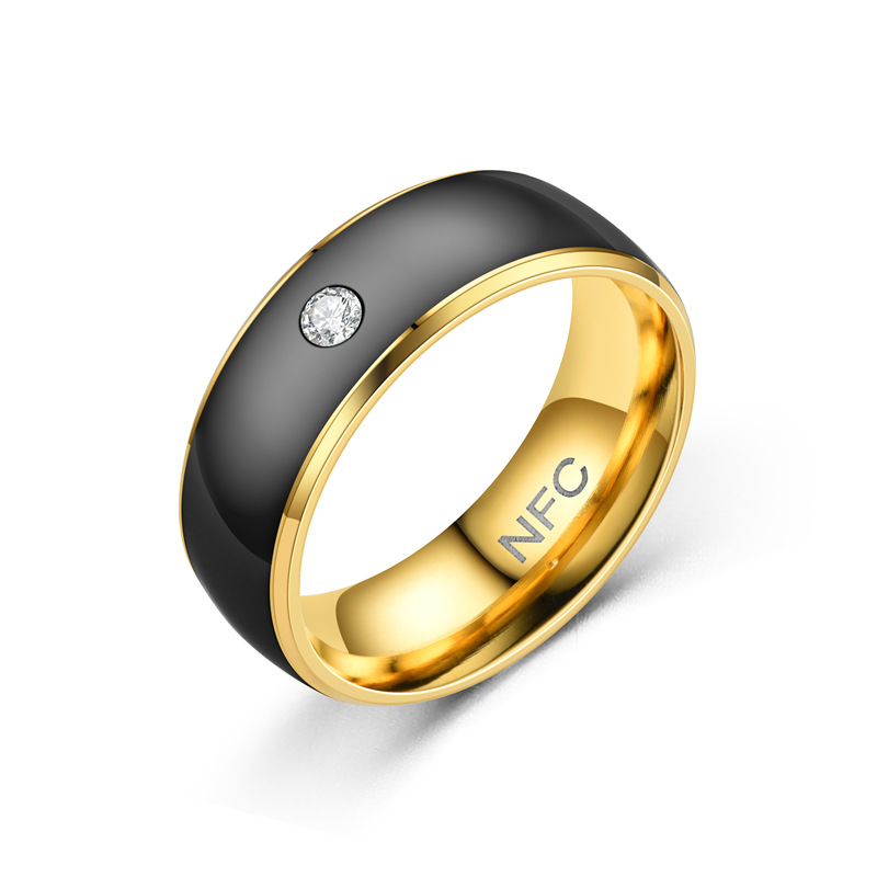 Versatile Smart Wearable Access Control Stainless Steel Ring for All Needs - Image 7